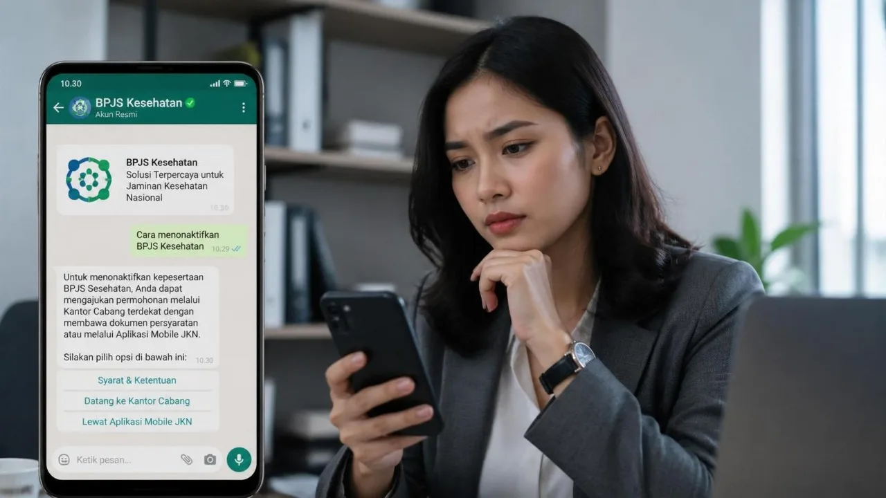 Cara Menonaktifkan BPJS Lewat Whatsapp dan via SIPP Online