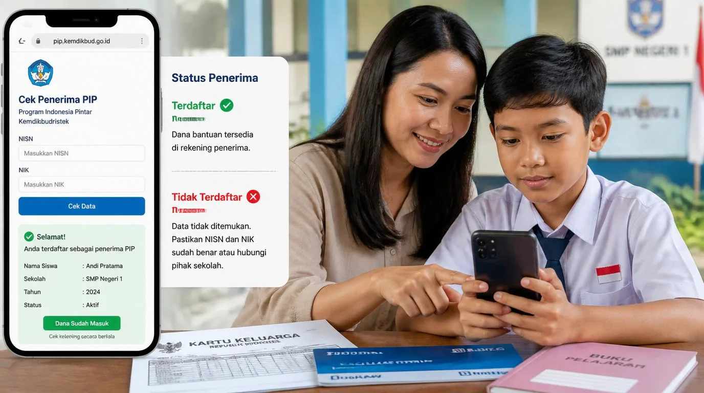 Cara Cek PIP Lewat HP 2026: Status Penerima, Jadwal Cair, dan Solusi Data Tidak Muncul