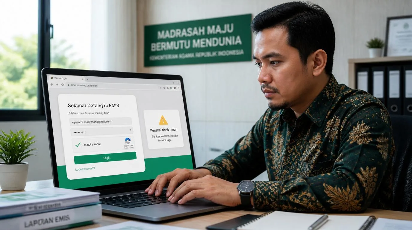 Cara Login EMIS 4.0 Kemenag: Langkah Masuk, Reset Password, dan Solusi Error