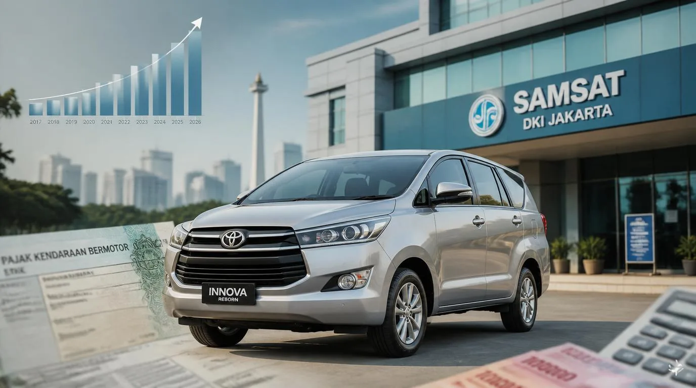 Pajak Innova Reborn 2017-2026: Daftar Lengkap per Tipe dan Cara Hitungnya