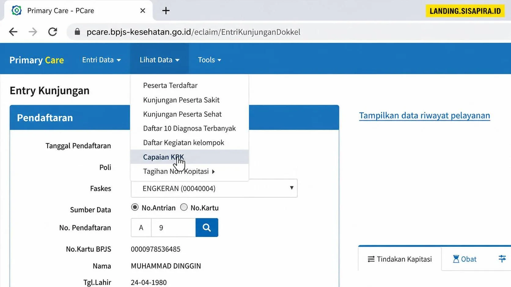 PCare eClaim Terbaru